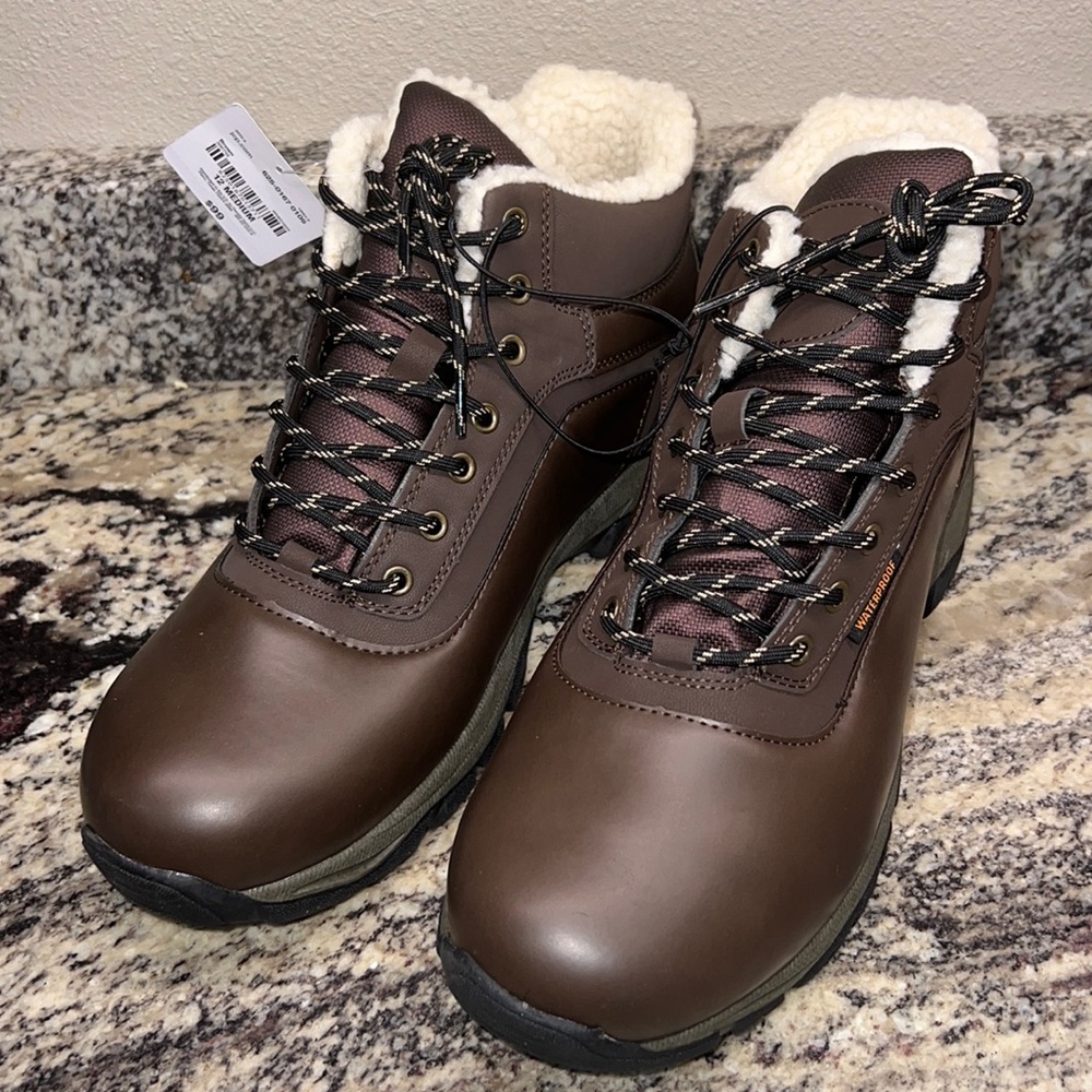 St. John’s Bay Outdoor waterproof boots, size 12M